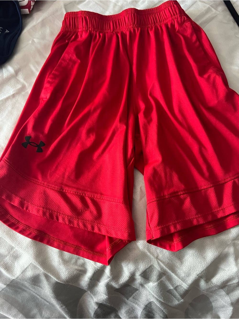 Under Armour Bright Red Performance Shorts